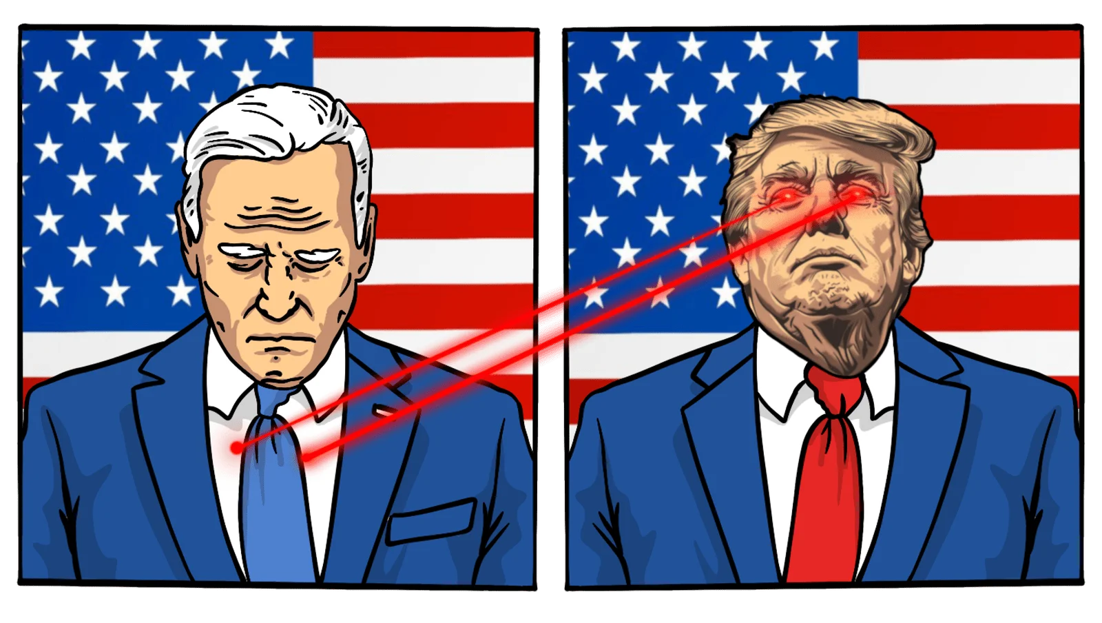 trump end biden